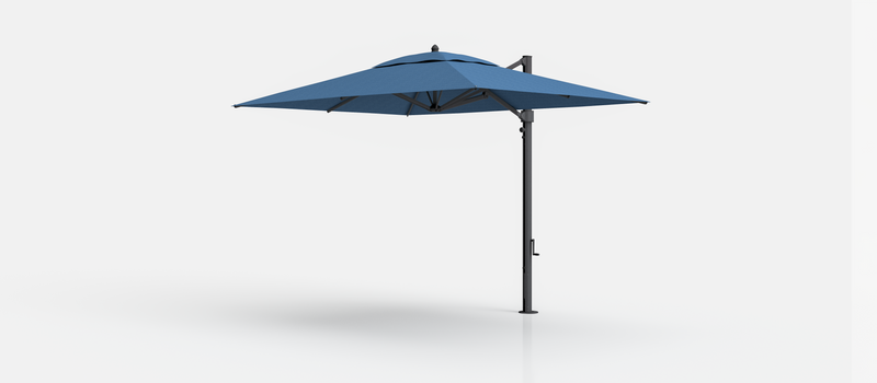 Frankford Aurora Cantilever Umbrella - Aluminum - 8.5' x 11' Rectangle