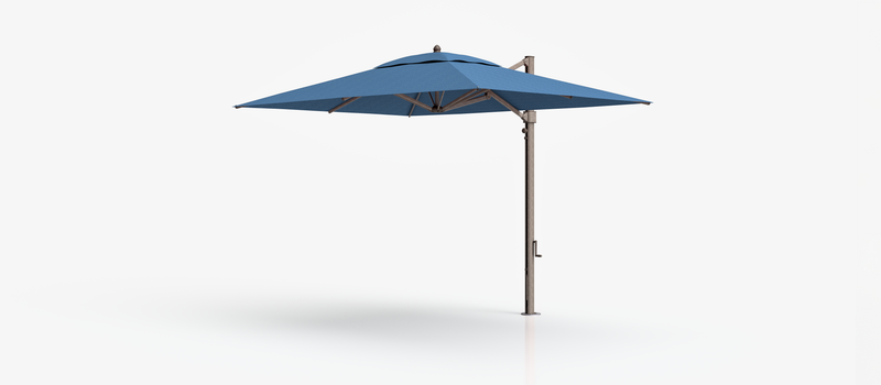Frankford Aurora Cantilever Umbrella - Aluminum - 8.5' x 11' Rectangle