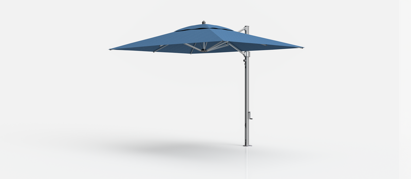 Frankford Aurora Cantilever Umbrella - Aluminum - 8.5' x 11' Rectangle