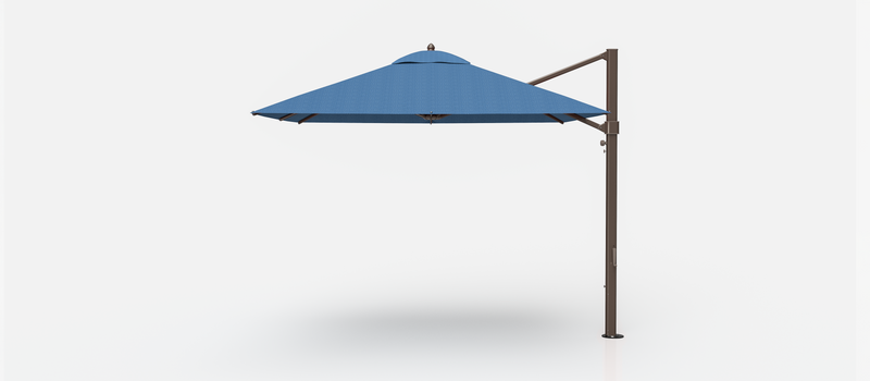 Frankford Aurora Cantilever Umbrella - Aluminum - 10' Square