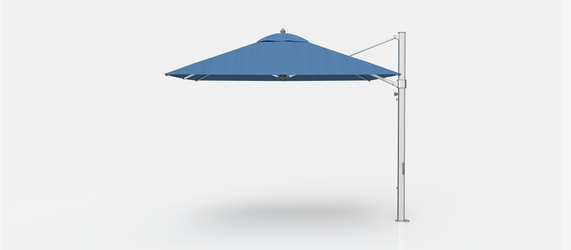 Frankford Aurora Cantilever Umbrella - Aluminum - 10' Square
