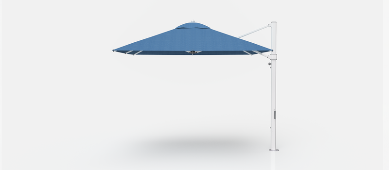 Frankford Aurora Cantilever Umbrella - Aluminum - 10' Square