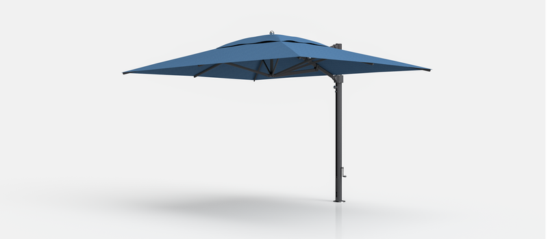 Frankford Eclipse Designer Cantilever Umbrella - 10' x 13' Rectangle