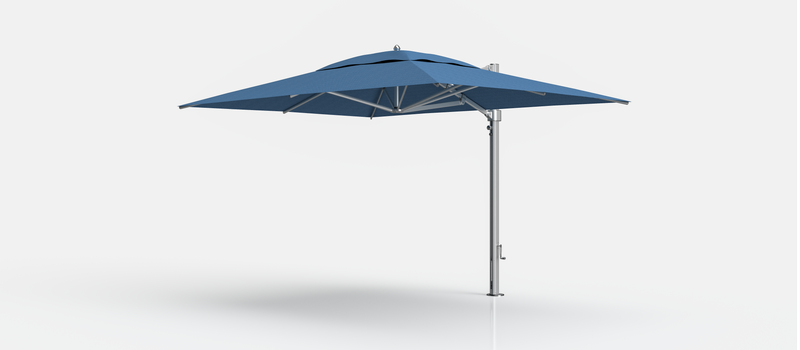 Frankford Eclipse Designer Cantilever Umbrella - 10' x 13' Rectangle
