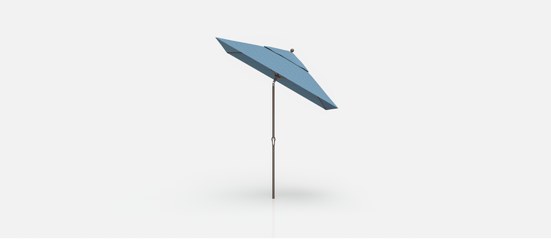 Frankford Monterey Fiberglass Market - Crank Lift Auto Tilt - 7.5' Square