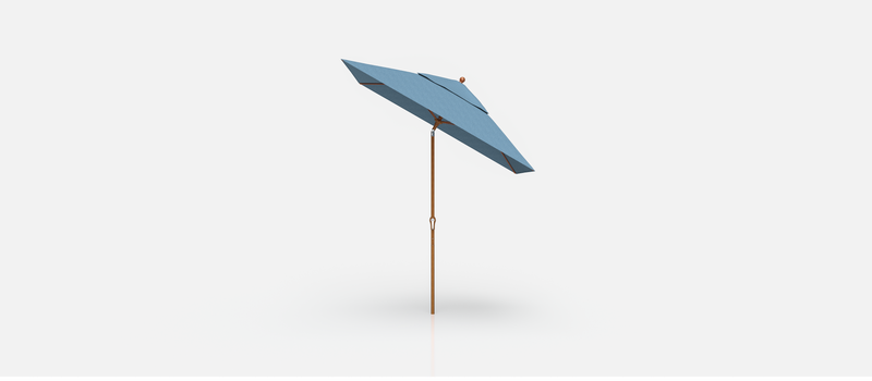Frankford Monterey Fiberglass Market - Crank Lift Auto Tilt - 7.5' Square