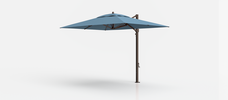 Frankford Aurora Cantilever Umbrella - Fiberglass - 8.5' x 11' Rectangle