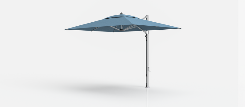 Frankford Aurora Cantilever Umbrella - Aluminum - 8.5' x 11' Rectangle
