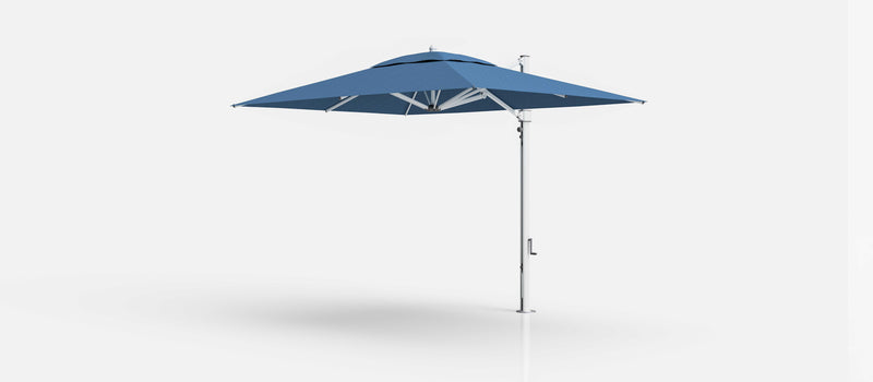 Frankford Aurora Cantilever Umbrella - Aluminum - 8.5' x 11' Rectangle