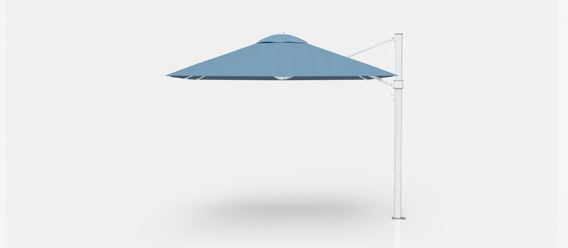 Frankford Aurora Cantilever Umbrella - Fiberglass - 10' Square