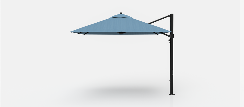 Frankford Aurora Cantilever Umbrella - Aluminum - 10' Square