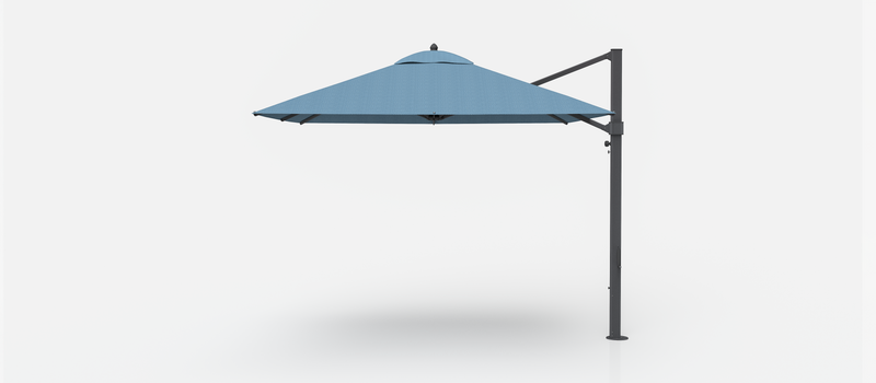 Frankford Aurora Cantilever Umbrella - Aluminum - 10' Square