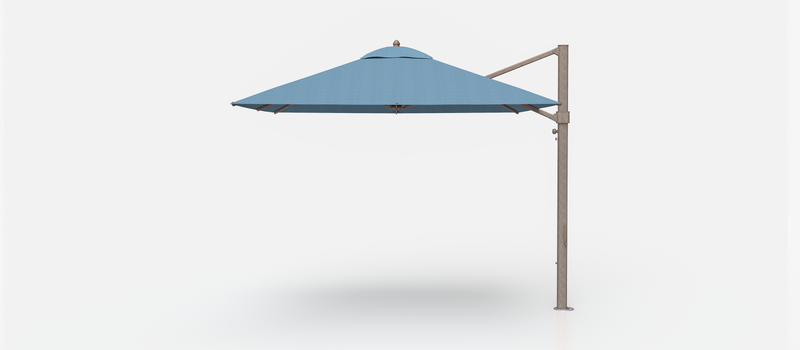 Frankford Aurora Cantilever Umbrella - Aluminum - 10' Square