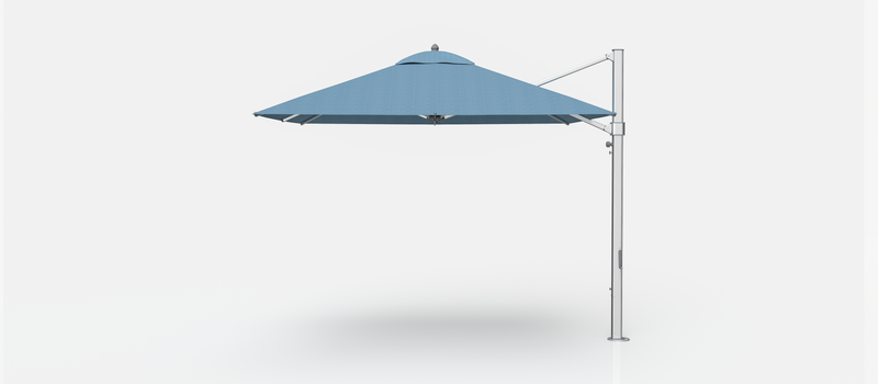 Frankford Aurora Cantilever Umbrella - Aluminum - 10' Square