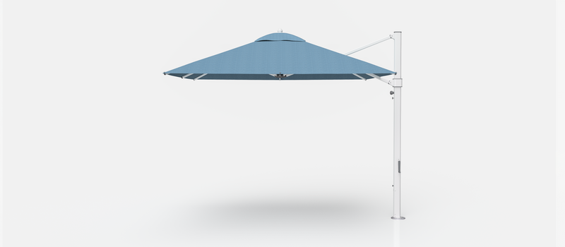 Frankford Aurora Cantilever Umbrella - Aluminum - 10' Square