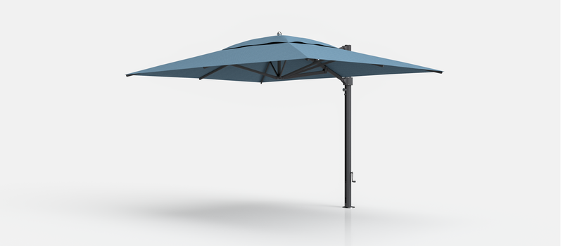 Frankford Eclipse Designer Cantilever Umbrella - 10' x 13' Rectangle