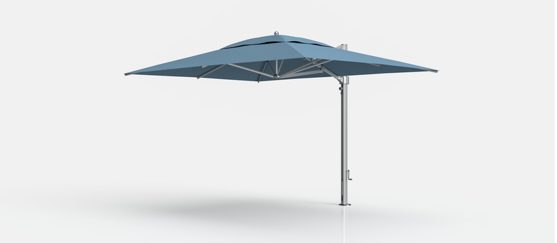 Frankford Eclipse Designer Cantilever Umbrella - 10' x 13' Rectangle