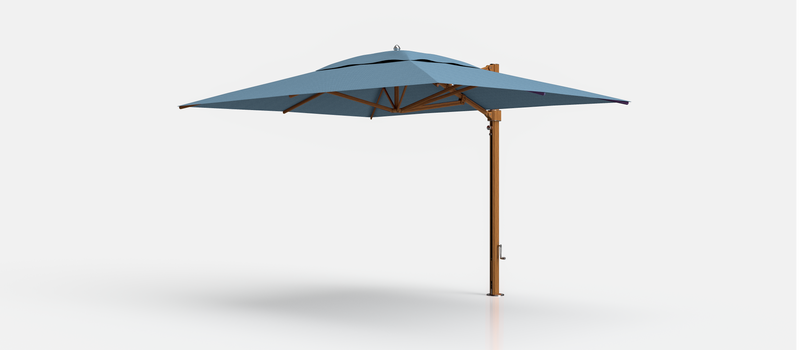 Frankford Eclipse Designer Cantilever Umbrella - 10' x 13' Rectangle