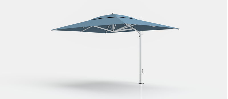 Frankford Eclipse Designer Cantilever Umbrella - 10' x 13' Rectangle
