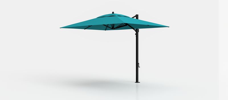 Frankford Aurora Cantilever Umbrella - Fiberglass - 8.5' x 11' Rectangle