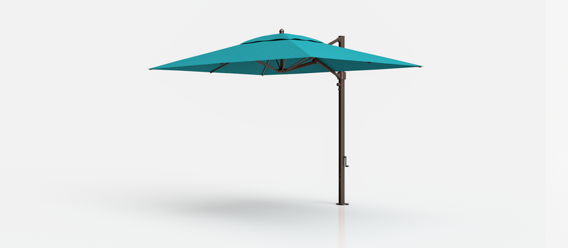 Frankford Aurora Cantilever Umbrella - Fiberglass - 8.5' x 11' Rectangle