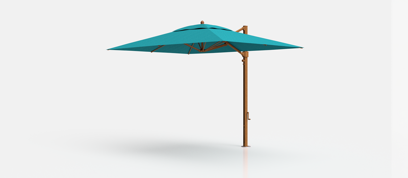 Frankford Aurora Cantilever Umbrella - Fiberglass - 8.5' x 11' Rectangle