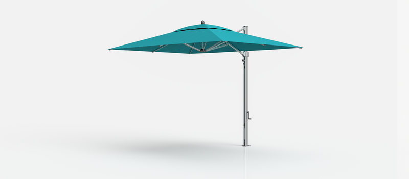 Frankford Aurora Cantilever Umbrella - Aluminum - 8.5' x 11' Rectangle