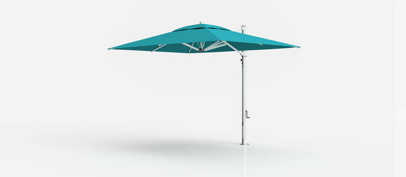Frankford Aurora Cantilever Umbrella - Aluminum - 8.5' x 11' Rectangle