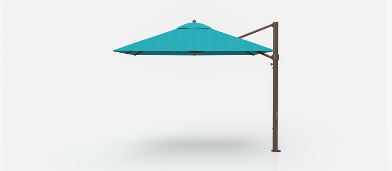 Frankford Aurora Cantilever Umbrella - Aluminum - 10' Square