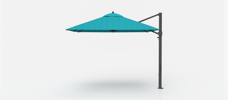 Frankford Aurora Cantilever Umbrella - Aluminum - 10' Square