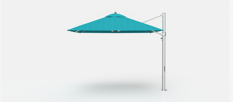 Frankford Aurora Cantilever Umbrella - Aluminum - 10' Square