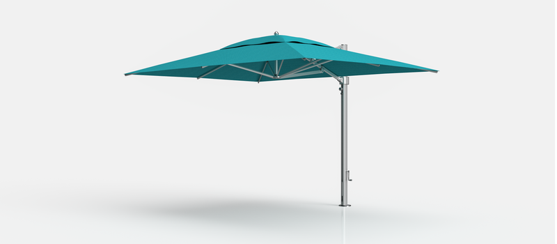 Frankford Eclipse Designer Cantilever Umbrella - 10' x 13' Rectangle