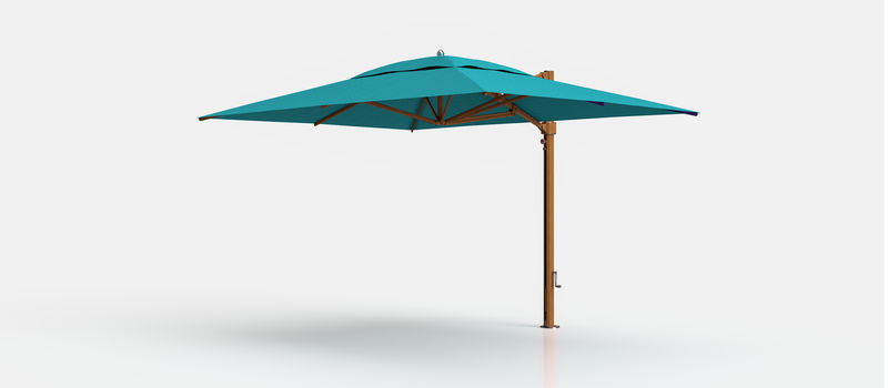 Frankford Eclipse Designer Cantilever Umbrella - 10' x 13' Rectangle