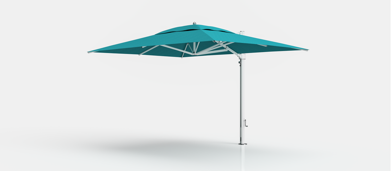 Frankford Eclipse Designer Cantilever Umbrella - 10' x 13' Rectangle