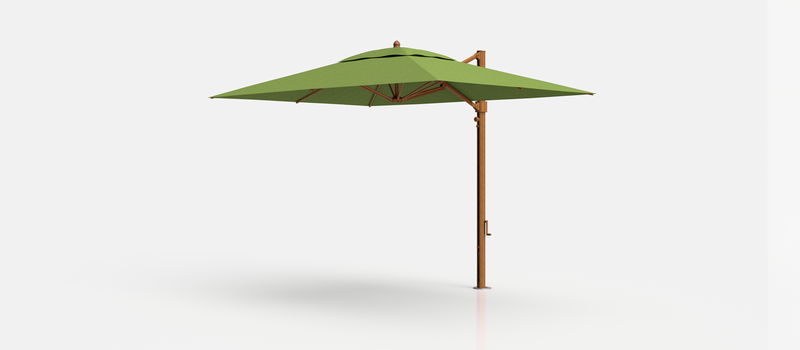 Frankford Aurora Cantilever Umbrella - Fiberglass - 8.5' x 11' Rectangle