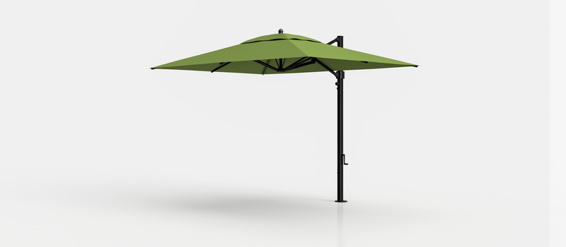 Frankford Aurora Cantilever Umbrella - Aluminum - 8.5' x 11' Rectangle