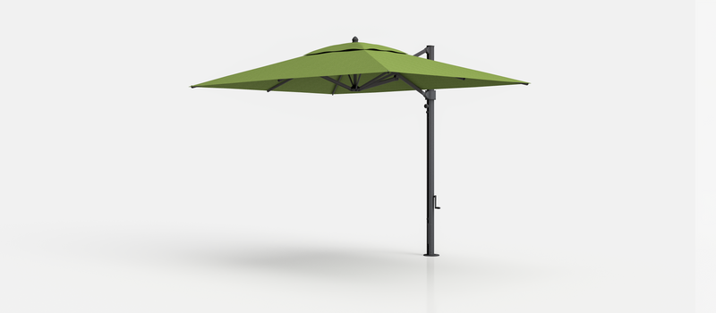 Frankford Aurora Cantilever Umbrella - Aluminum - 8.5' x 11' Rectangle
