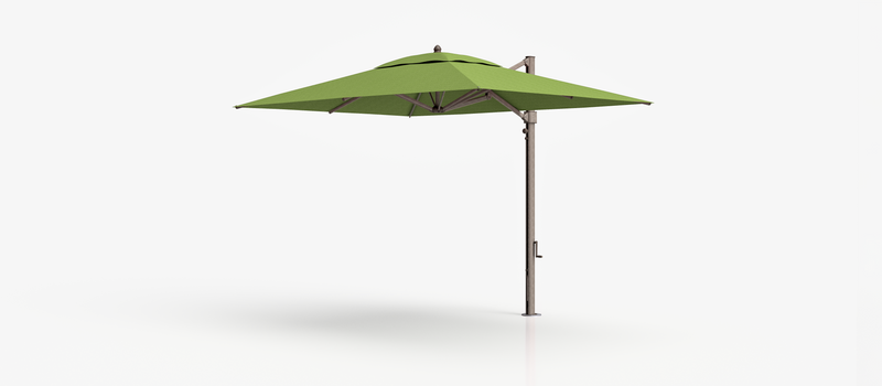 Frankford Aurora Cantilever Umbrella - Aluminum - 8.5' x 11' Rectangle