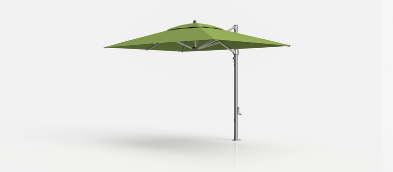 Frankford Aurora Cantilever Umbrella - Aluminum - 8.5' x 11' Rectangle