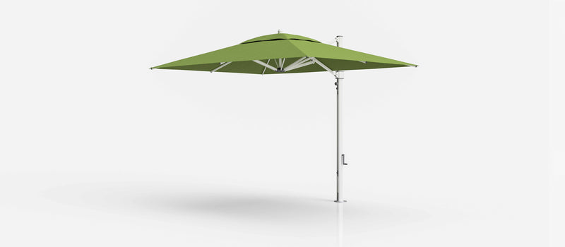 Frankford Aurora Cantilever Umbrella - Aluminum - 8.5' x 11' Rectangle