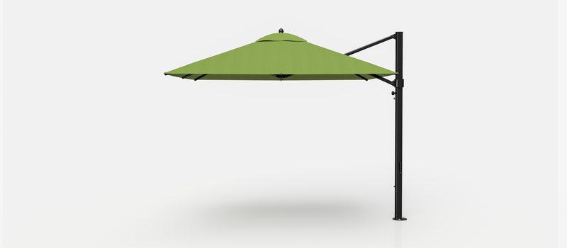 Frankford Aurora Cantilever Umbrella - Aluminum - 10' Square