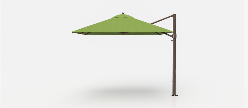Frankford Aurora Cantilever Umbrella - Aluminum - 10' Square