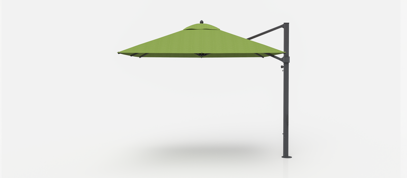 Frankford Aurora Cantilever Umbrella - Aluminum - 10' Square