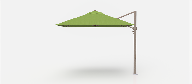 Frankford Aurora Cantilever Umbrella - Aluminum - 10' Square