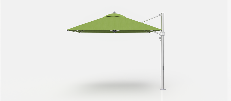 Frankford Aurora Cantilever Umbrella - Aluminum - 10' Square