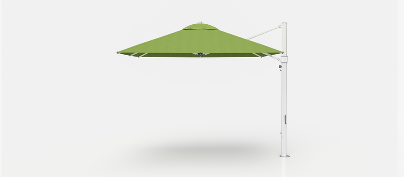 Frankford Aurora Cantilever Umbrella - Aluminum - 10' Square