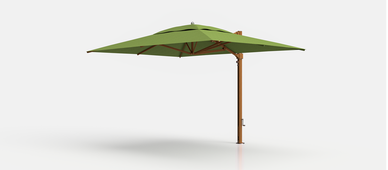 Frankford Eclipse Designer Cantilever Umbrella - 10' x 13' Rectangle