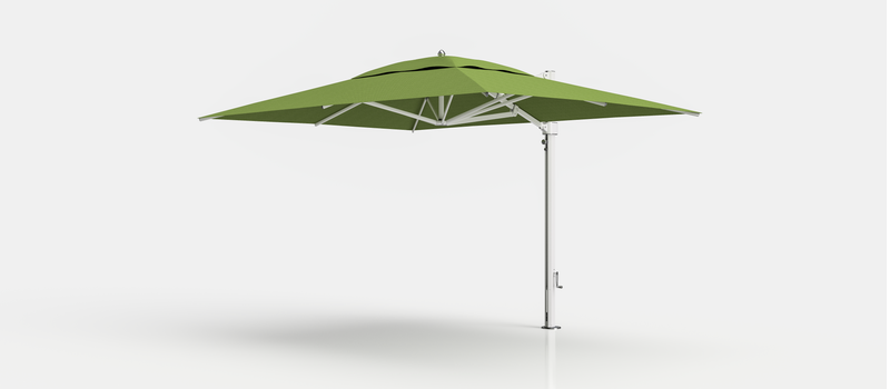 Frankford Eclipse Designer Cantilever Umbrella - 10' x 13' Rectangle