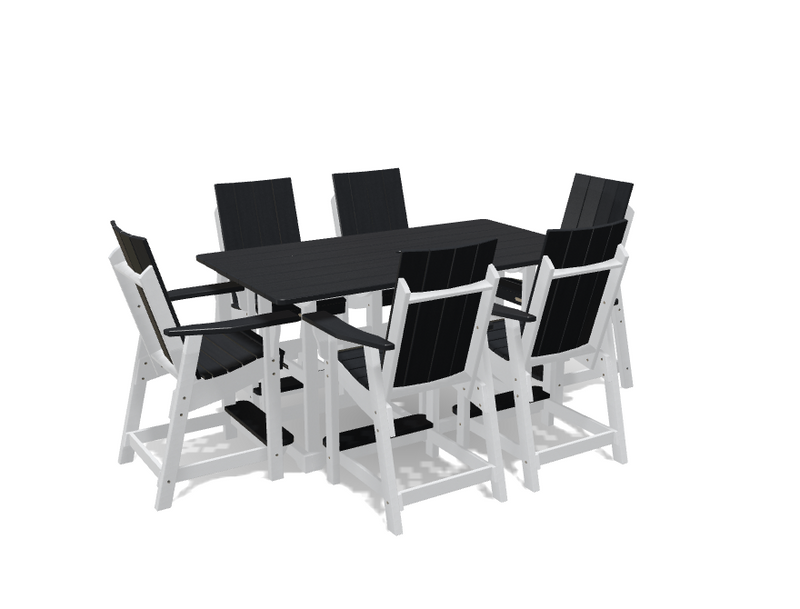 Krahn 6' Bistro Table with 6 Chairs - Deluxe