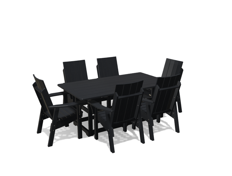 Krahn 40" x 72" Dining Table with 6 Chairs